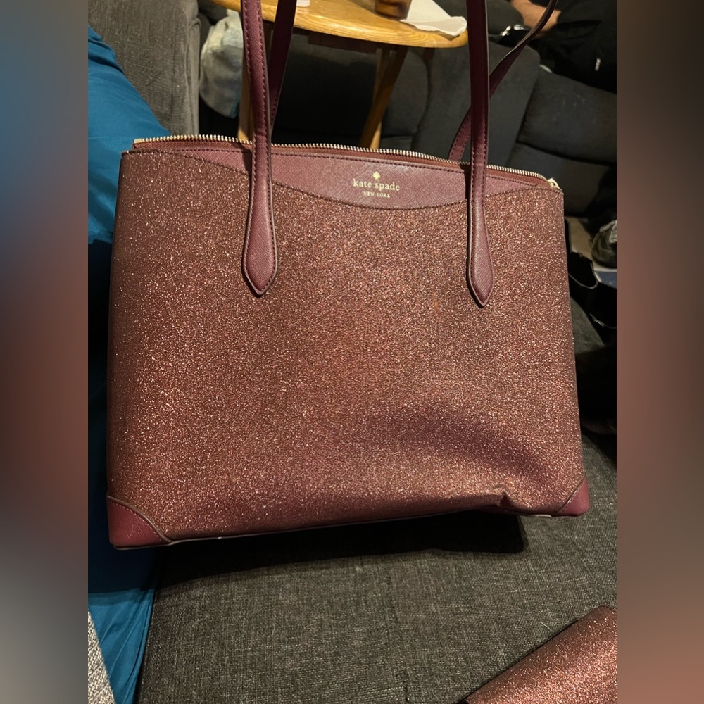 Kate Spade Glitter Shimmy Tote
